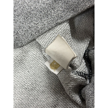 Bape sweatshirt grey big logo spell out black