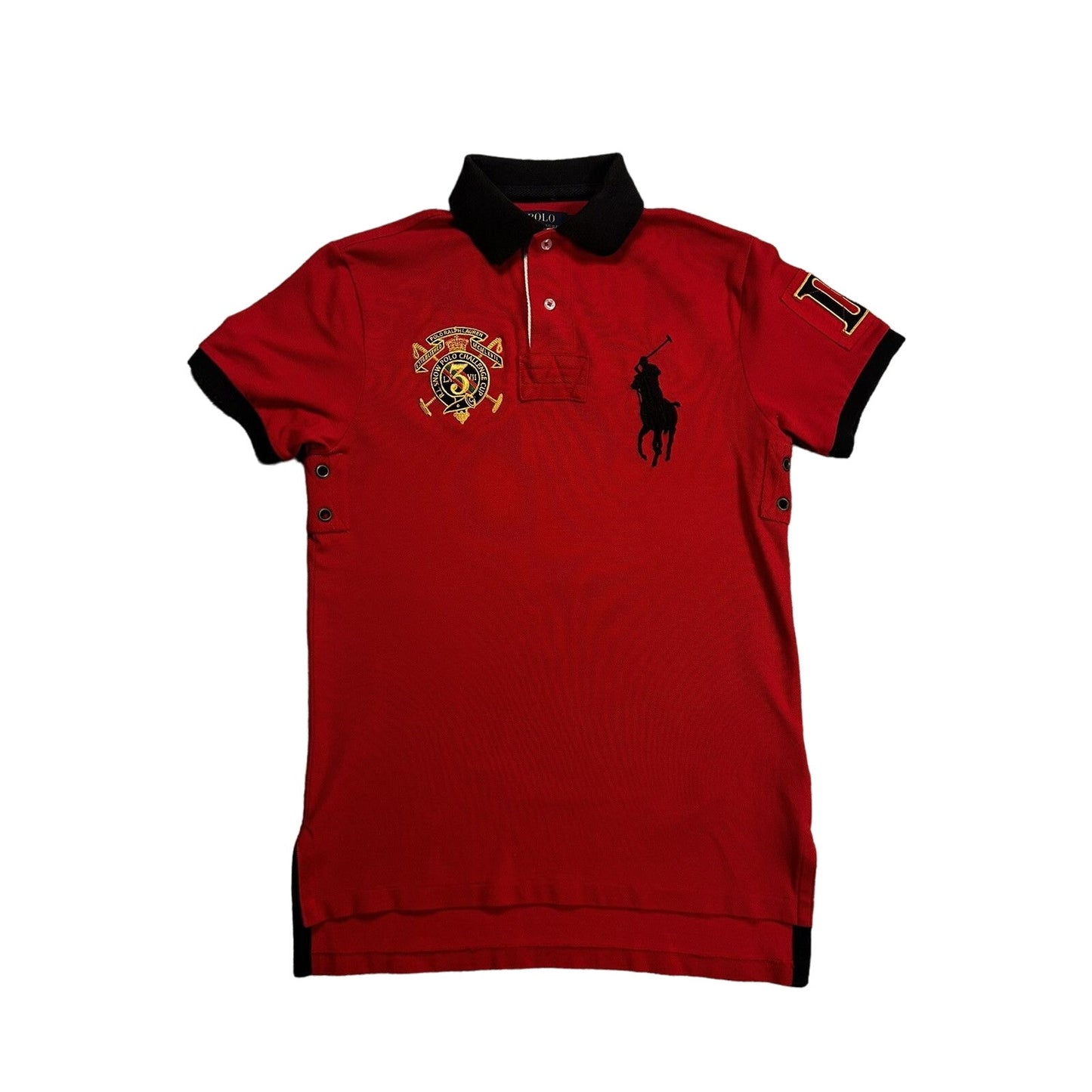 Chief Keef Polo Ralph Lauren red big pony polo T-shirt