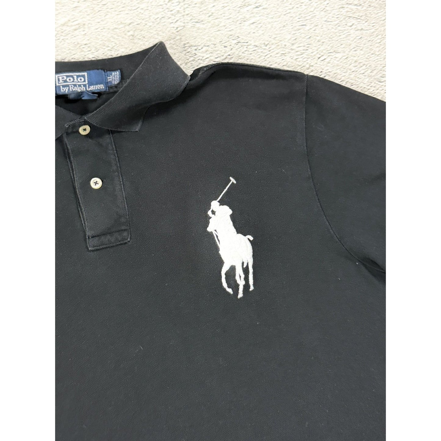 Chief Keef Polo Ralph Lauren Black vintage T-shirt Y2K