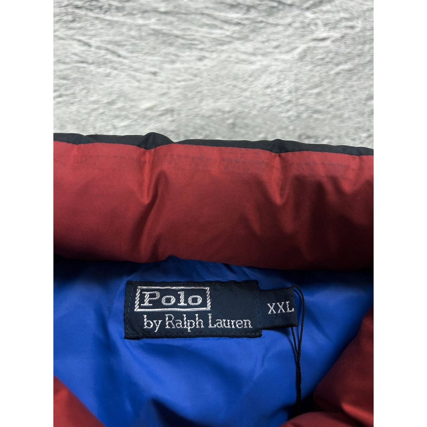 Chief Keef Polo Ralph Lauren vintage puffer vest black USA