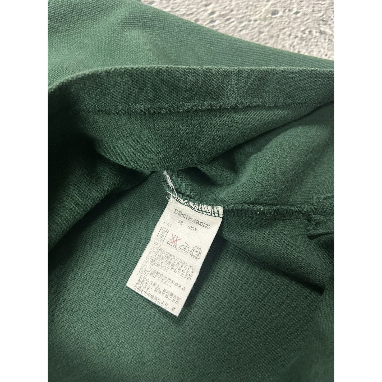 Chief Keef Polo Ralph Lauren Polo green white big pony Y2K