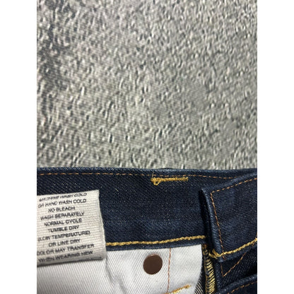 Evisu jeans daicock big logo red selvedge denim