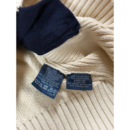 Chief Keef Polo Ralph Lauren zip sweater Beige Big Pony