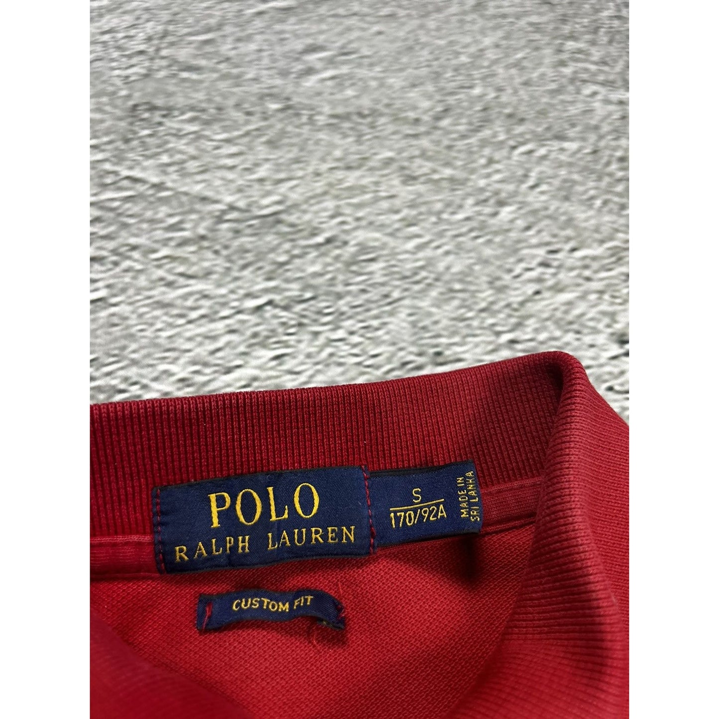 Chief Keef Polo Ralph Lauren vintage red USA