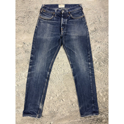 Evisu Deluxe jeans vintage Tissu Du Japon denim pants selvedge