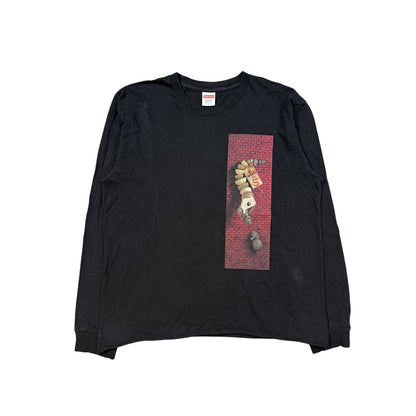 Supreme longsleeve Mike Hill Snake Trap black SS 2017