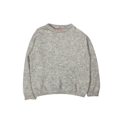 Acne Studios mohair sweater grey purple green