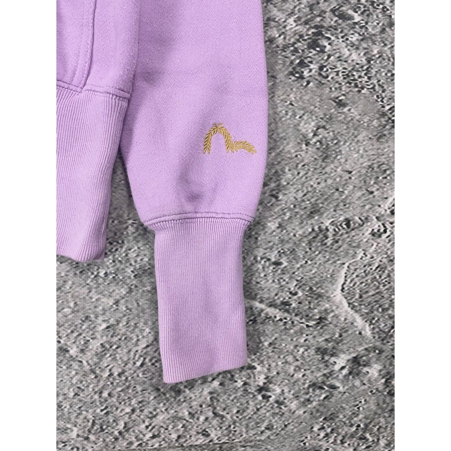 Evisu hoodie pink vintage big logo seagull embroidery Yamane