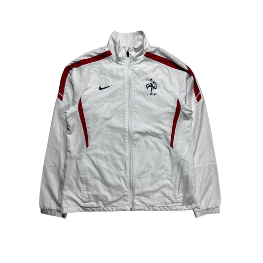 France Nike vintage white track jacket