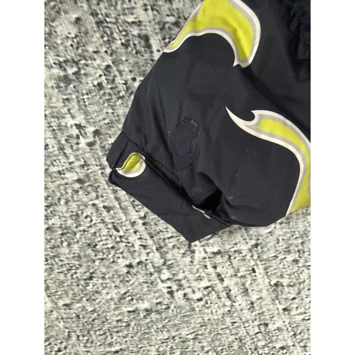 Golf Wang flames jacket down puffer black lime 2019 OG