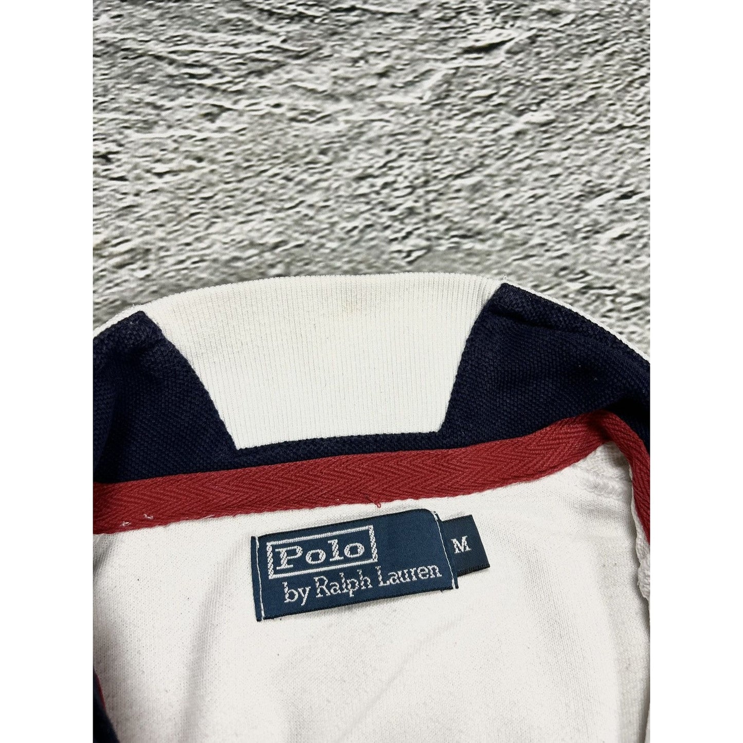 Chief Keef Polo Ralph Lauren zip sweatshirt white USA