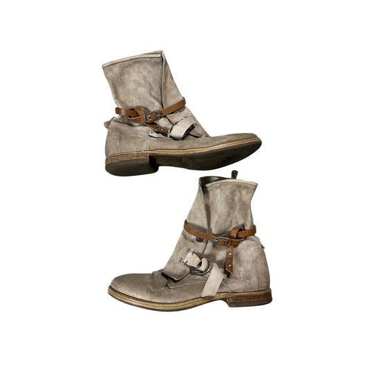 Airstep A.S.98 Zeport Tresse leather shoes boots cowboy