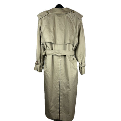 Burberrys trench coat beige wool lining vintage nova check