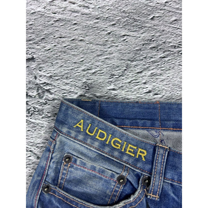 Ed Hardy Christian Audigier vintage jeans big logo pants