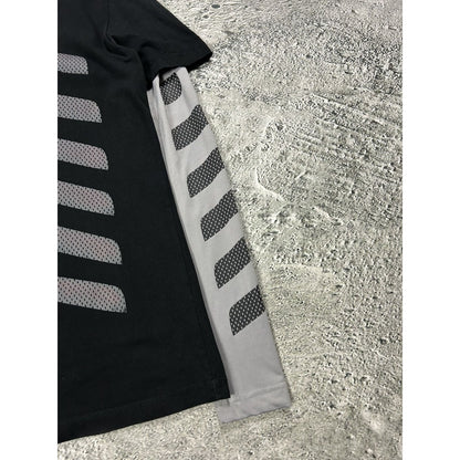 Tapout longsleeve with T-shirt black grey Y2K