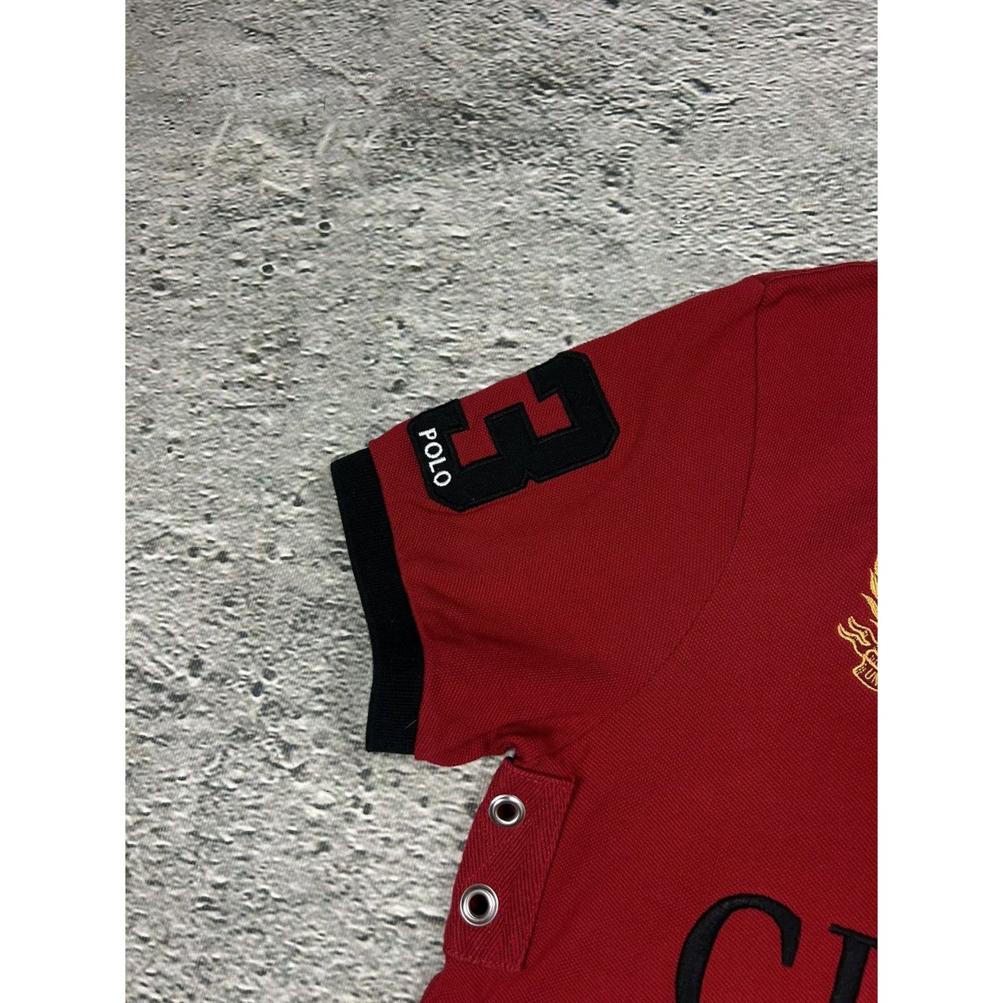 Chief Keef Polo Ralph Lauren Chicago vintage red black