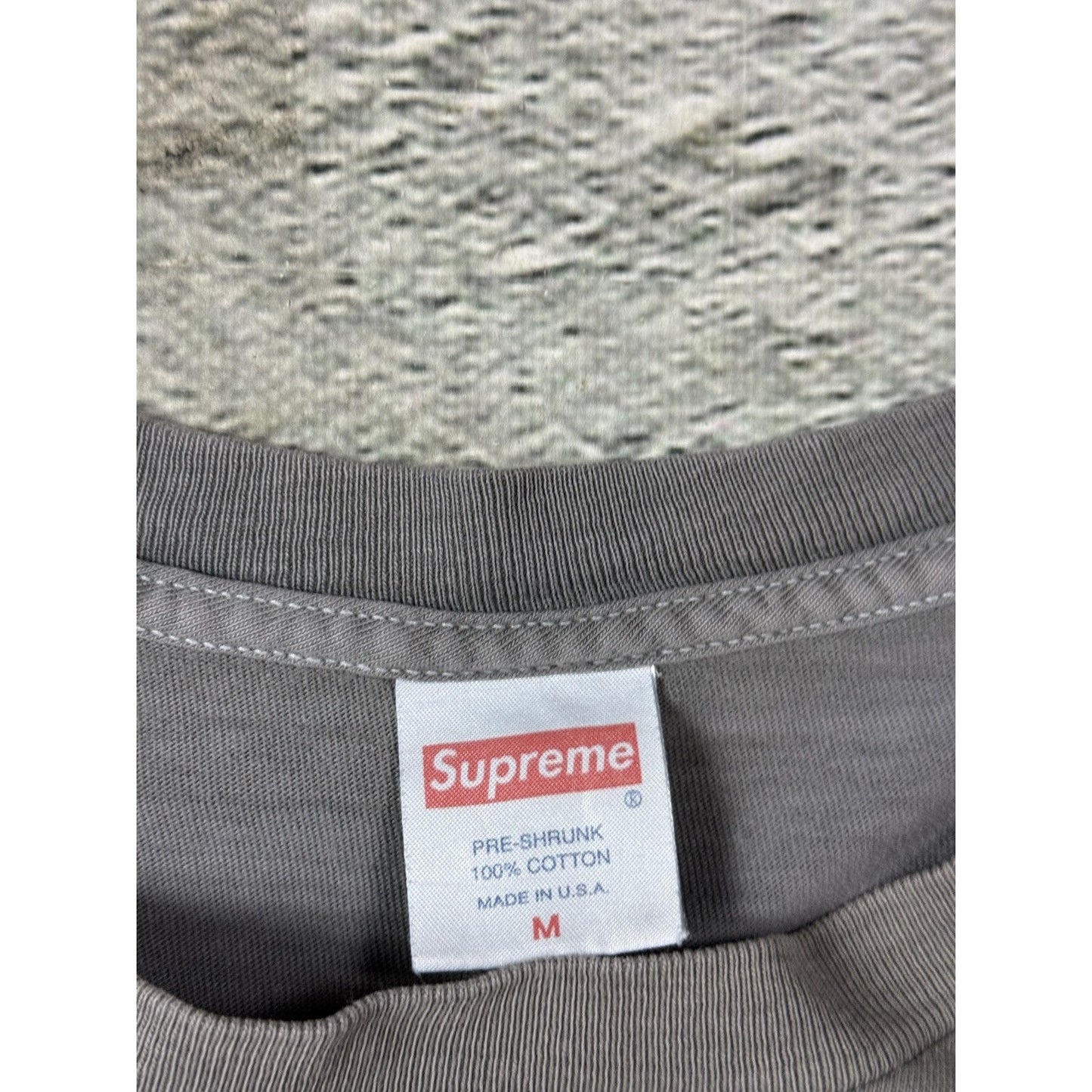 Supreme x Antihero Pope John Paul II Gray T-shirt SS16