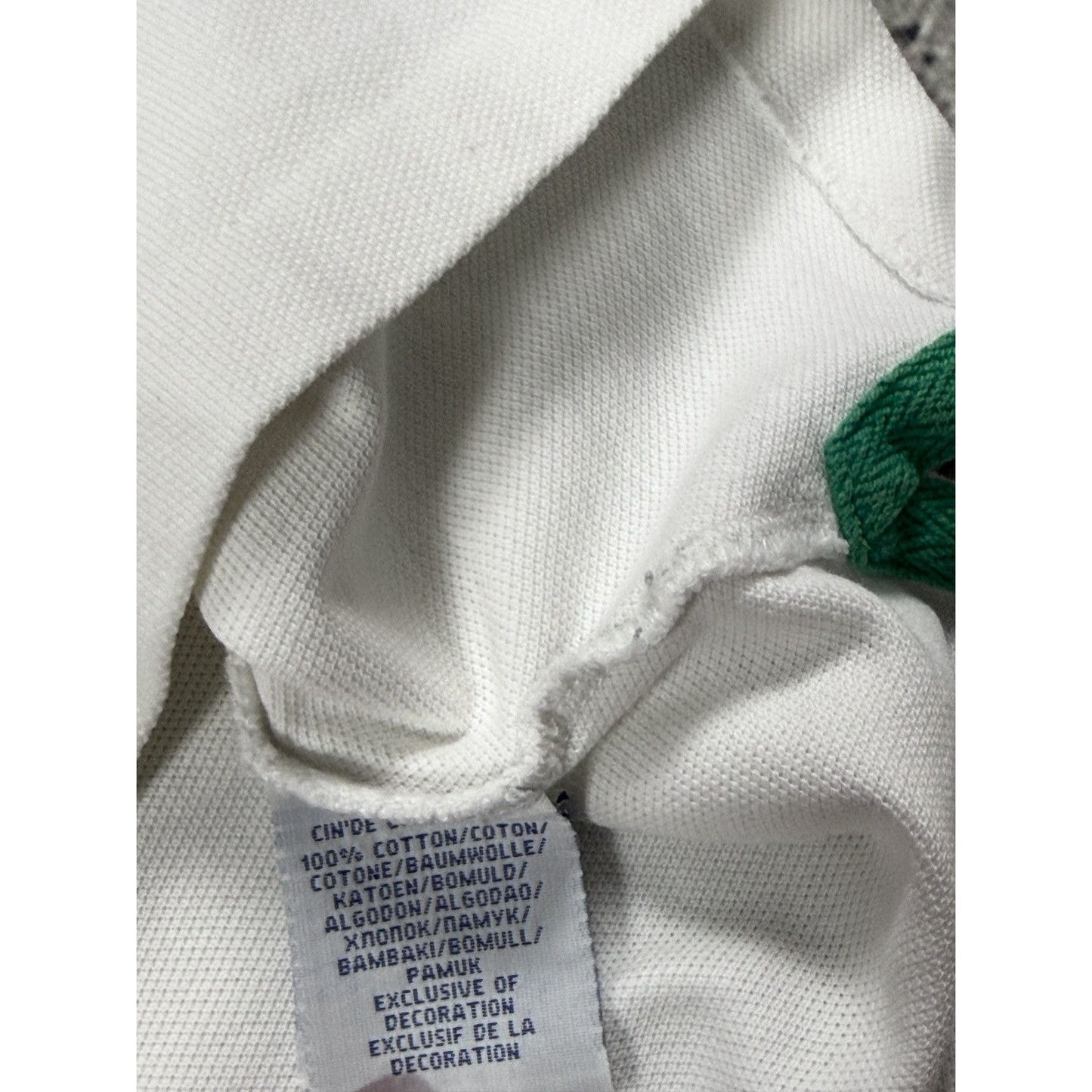 Chief Keef Polo Ralph Lauren white Marine big pony