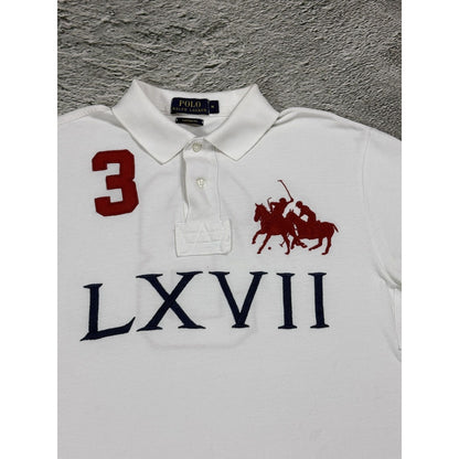 Chief Keef Polo Ralph Lauren white red big pony 67