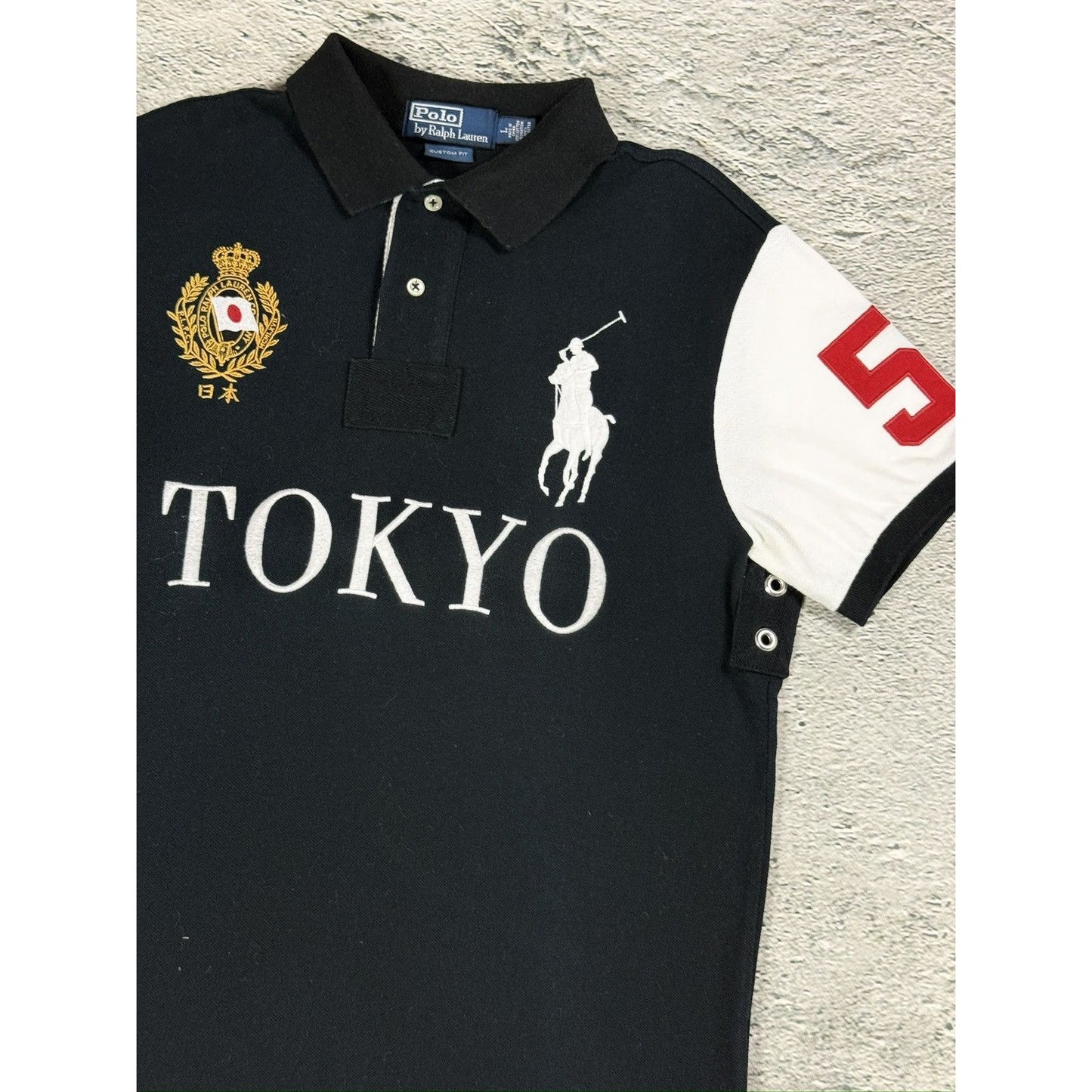 Chief Keef Polo Ralph Lauren Tokyo Japan black Polo big pony