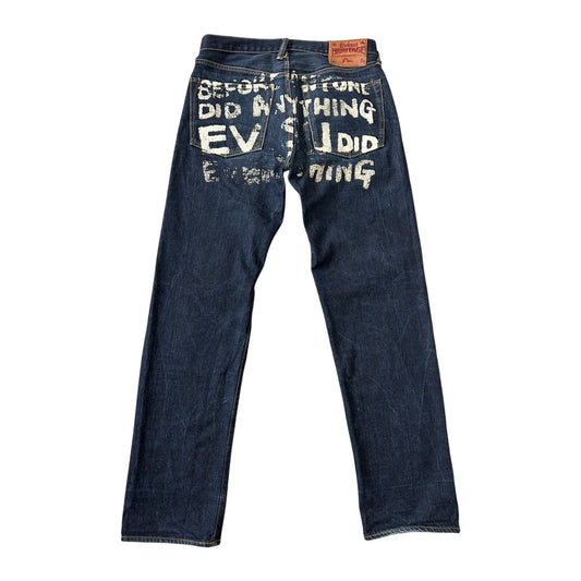 Evisu jeans vintage big logo selvedge denim Before Anyone