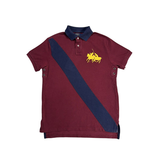 Chief Keef Polo Ralph Lauren burgundy red navy polo T-shirt