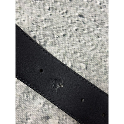 Gucci Belt monogram golden buckle