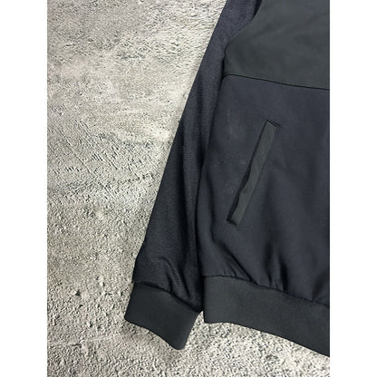 Han Kjobenhavn nylon bomber jacket black