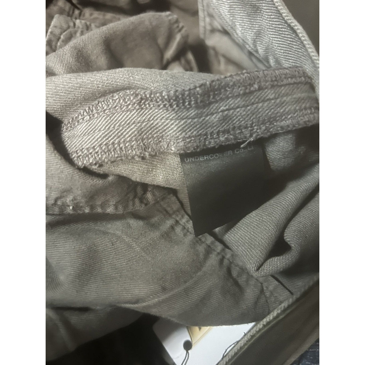 Undercover Jun Takahashi ss2018 gray jeans zippers