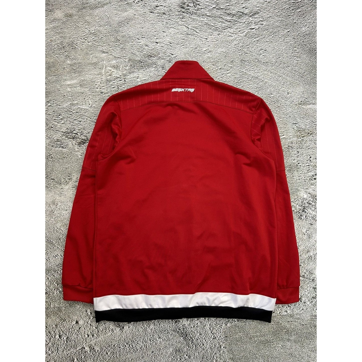 Besiktas Adidas zip sweatshirt track jacket red