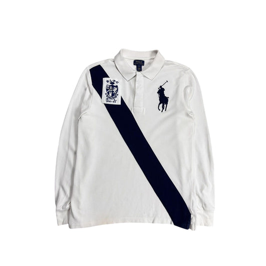 Chief Keef Polo Ralph Lauren longsleeve white big pony