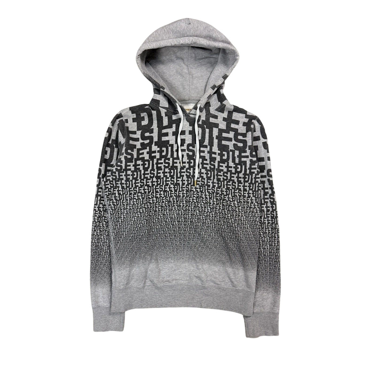 Diesel vintage gray full print Y2K big logo