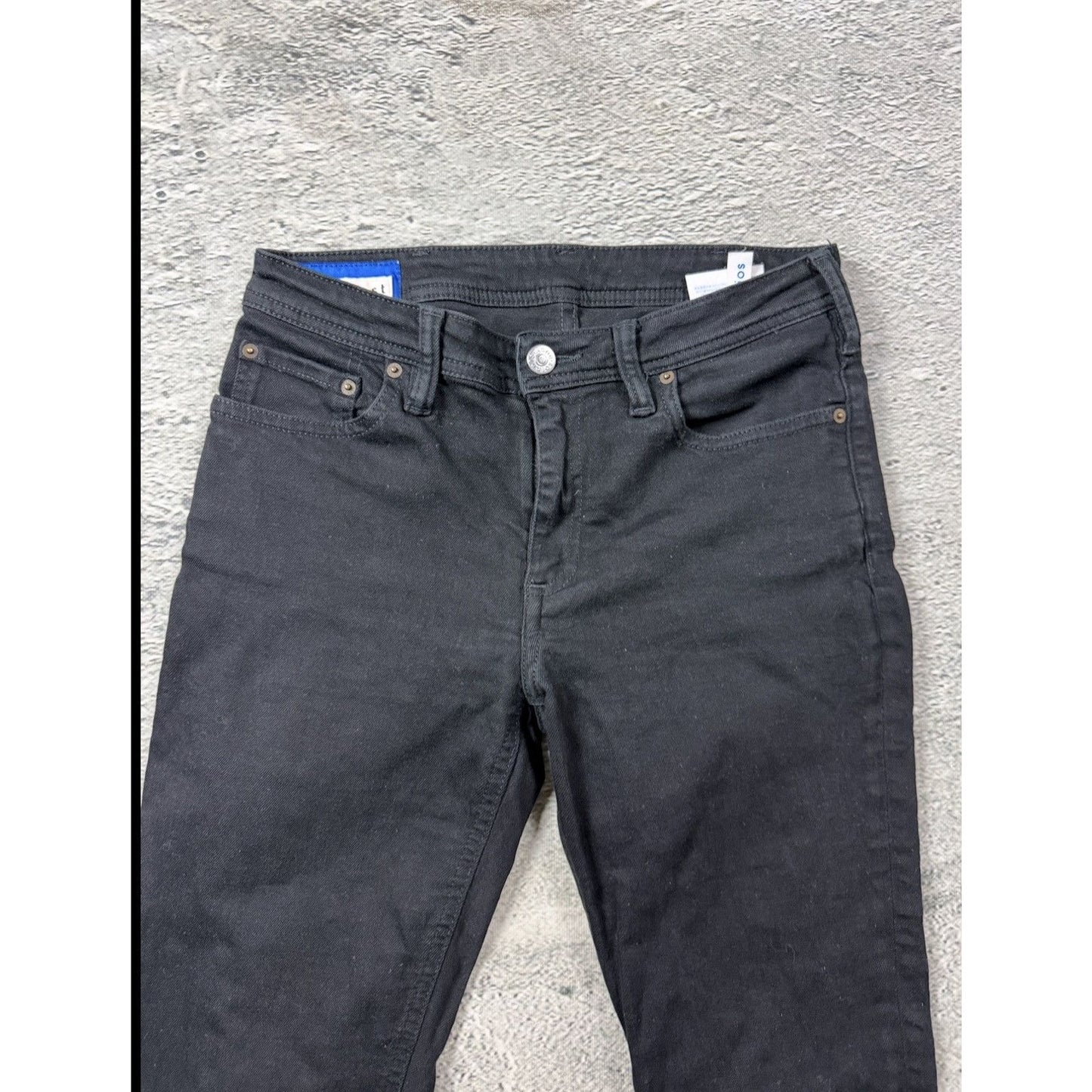 Acne Studios Blå Konst vintage black jeans denim pants slim