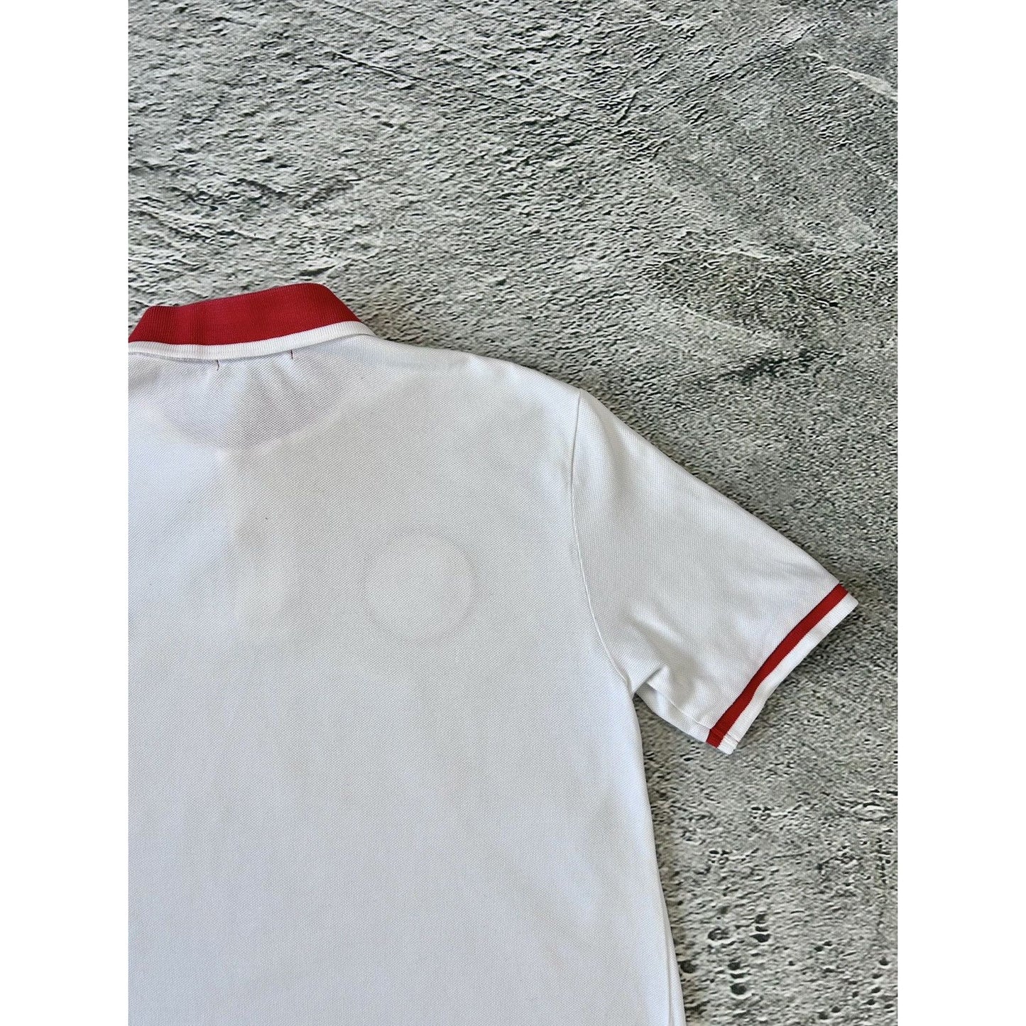 Chief Keef Polo Ralph Lauren Japan white red polo small pony