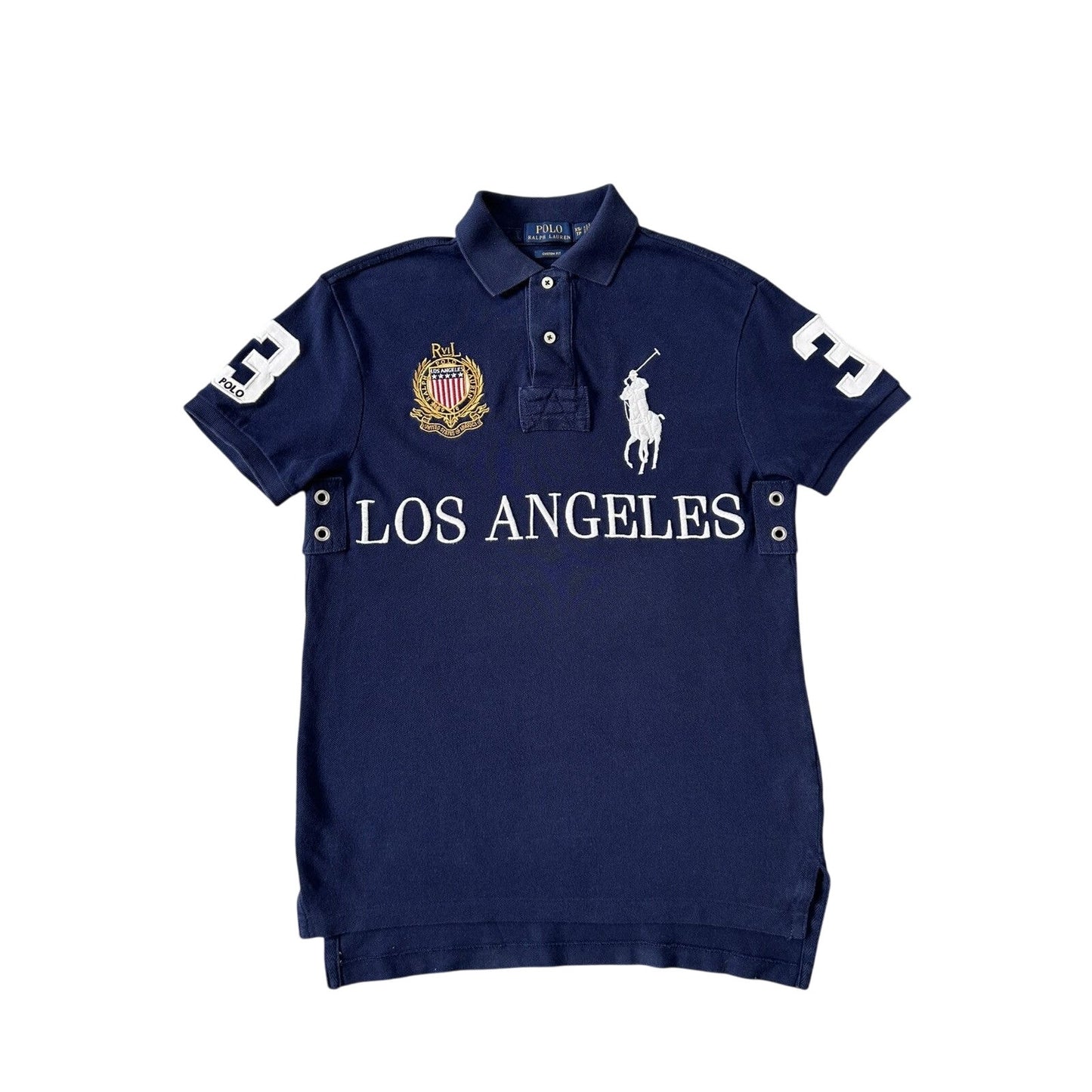Chief Keef Polo Ralph Lauren Los Angeles vintage navy polo
