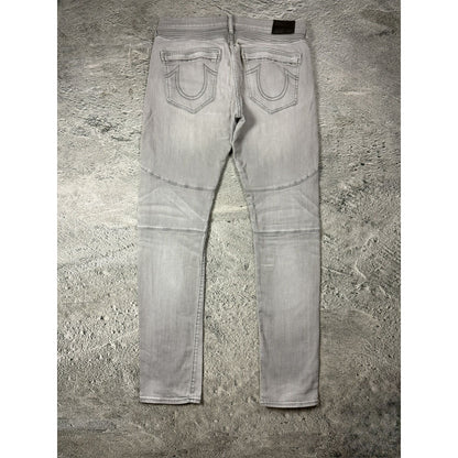 True Religion jeans biker rocco washed Y2K slim skinny