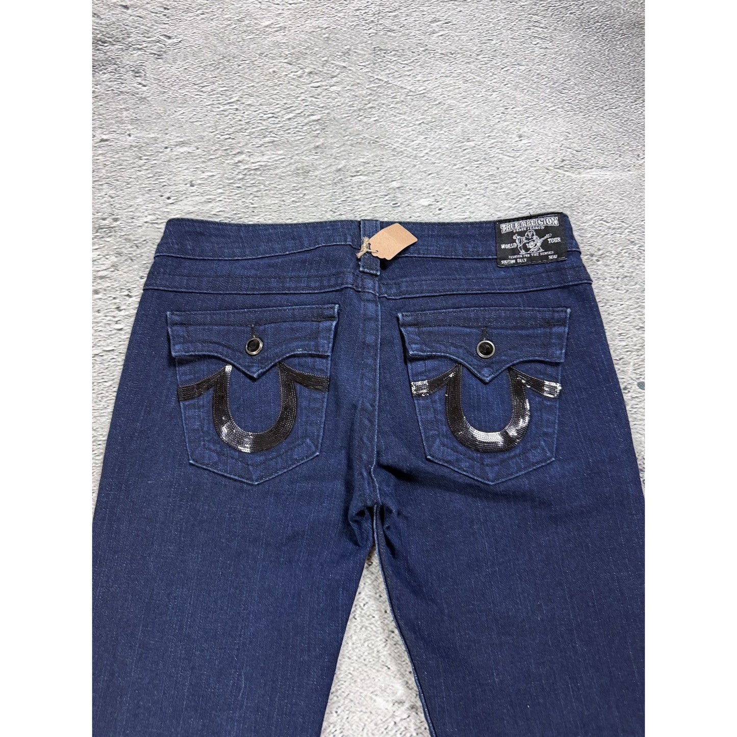 True Religion jeans vintage Billy denim pants bootcut navy