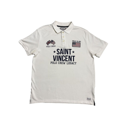 Chief Keef Polo USA white shirt Saint Vincent Club