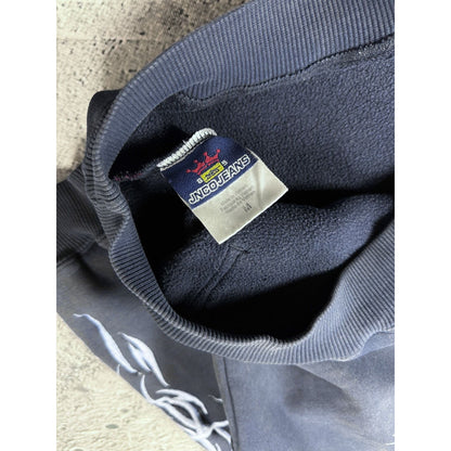JNCO Hoodie Y2K vintage blue navy big logo