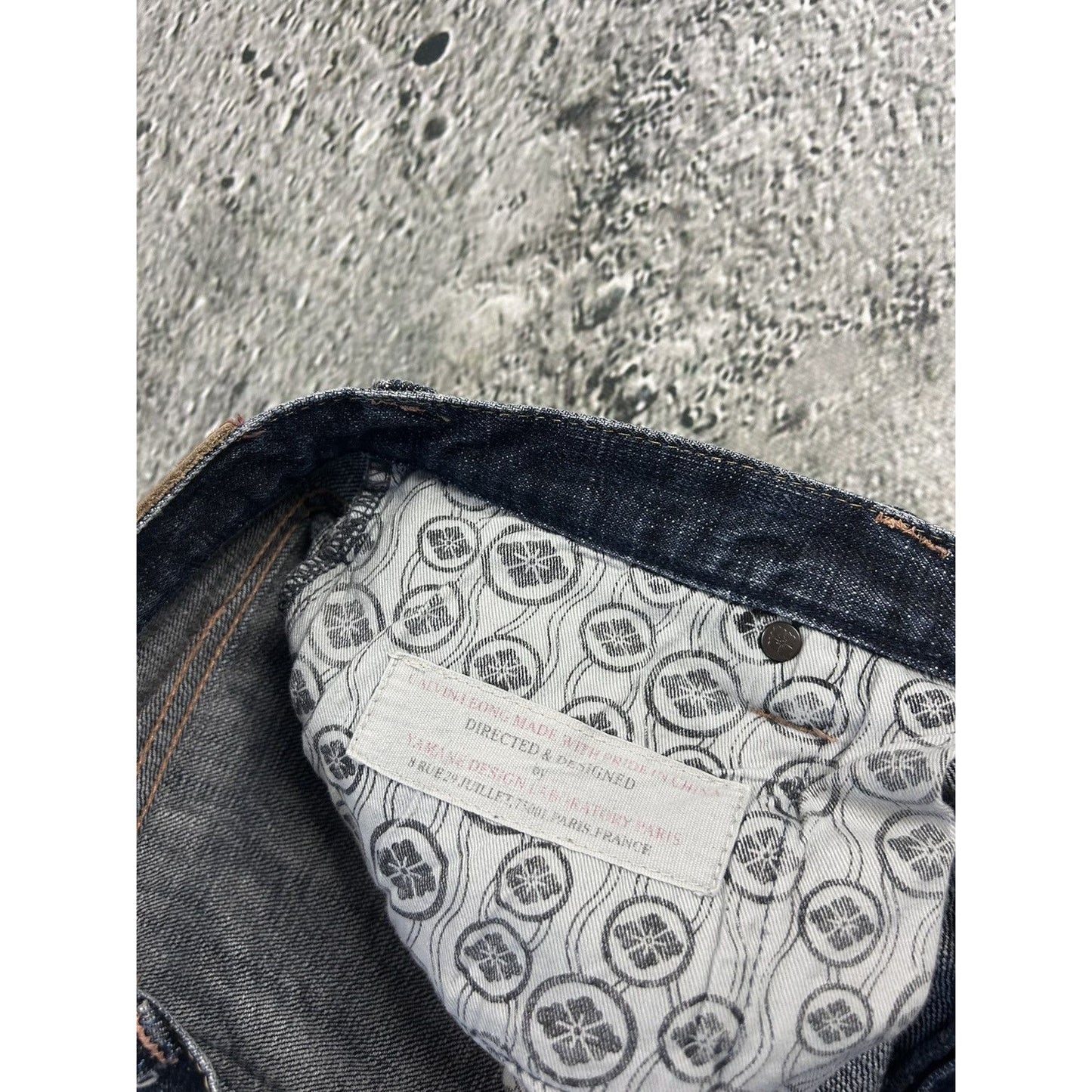 Evisu Yamane jeans vintage selvedge embroidery seagull Y2K