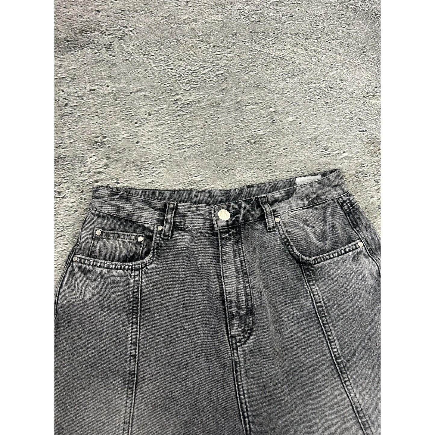 Han Kjobenhavn grey jeans baggy denim pants
