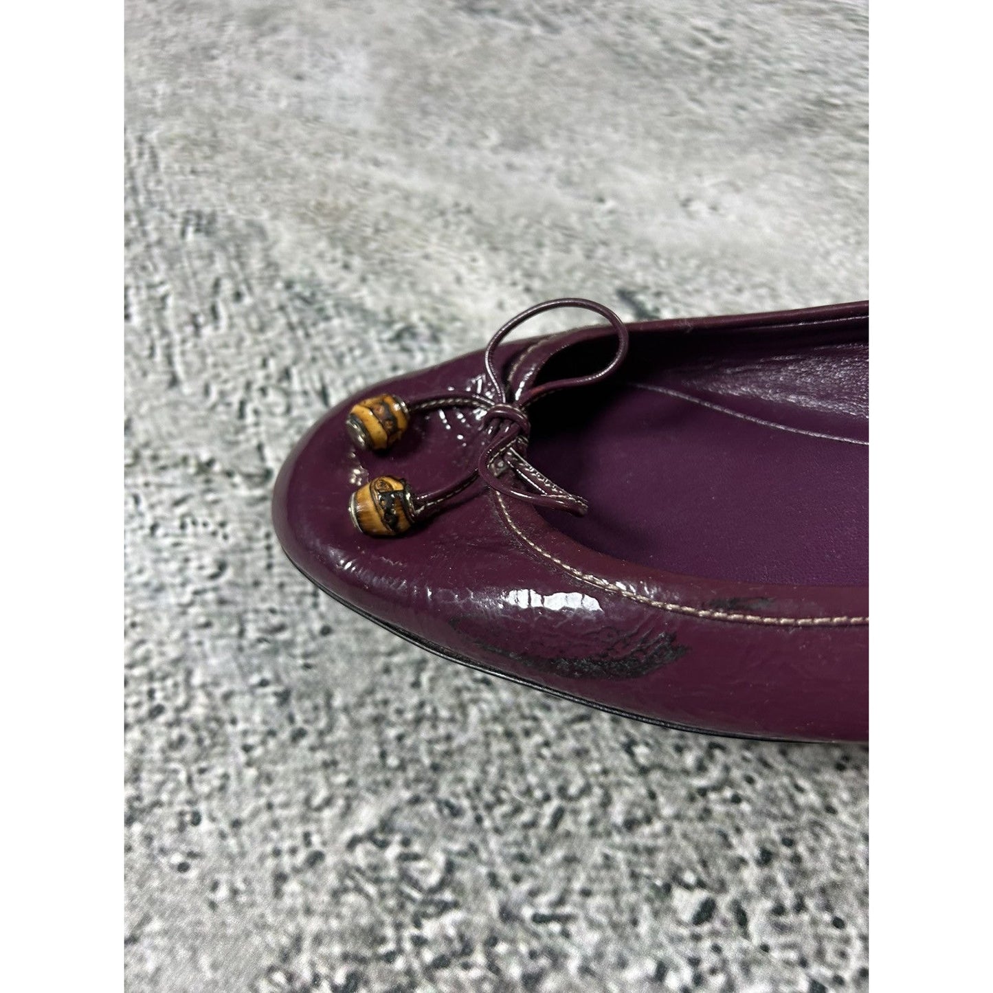Gucci Ballerinas Purple