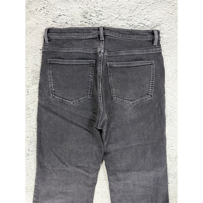 Arket flared black washed jeans Y2K basic bootcut