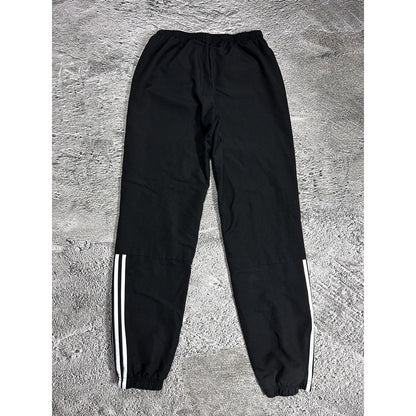 Adidas vintage black track pants small logo 2000s