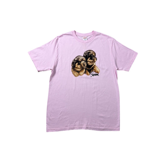 Supreme puppies tee pink FW26 T-shirt