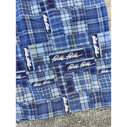 Pelle Pelle shirt vintagr full print button up blue