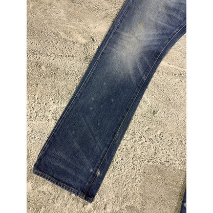 Evisu jeans vintage fisherman seagull logo selvedge denim