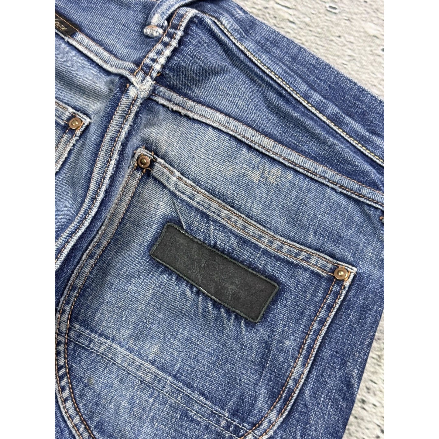 Evisu Deluxe jeans vintage Tissu Du Japon denim pants selvedge