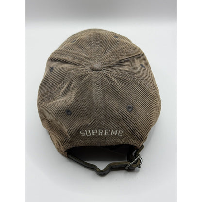 Supreme Loro Piana wool brown cap corduroy