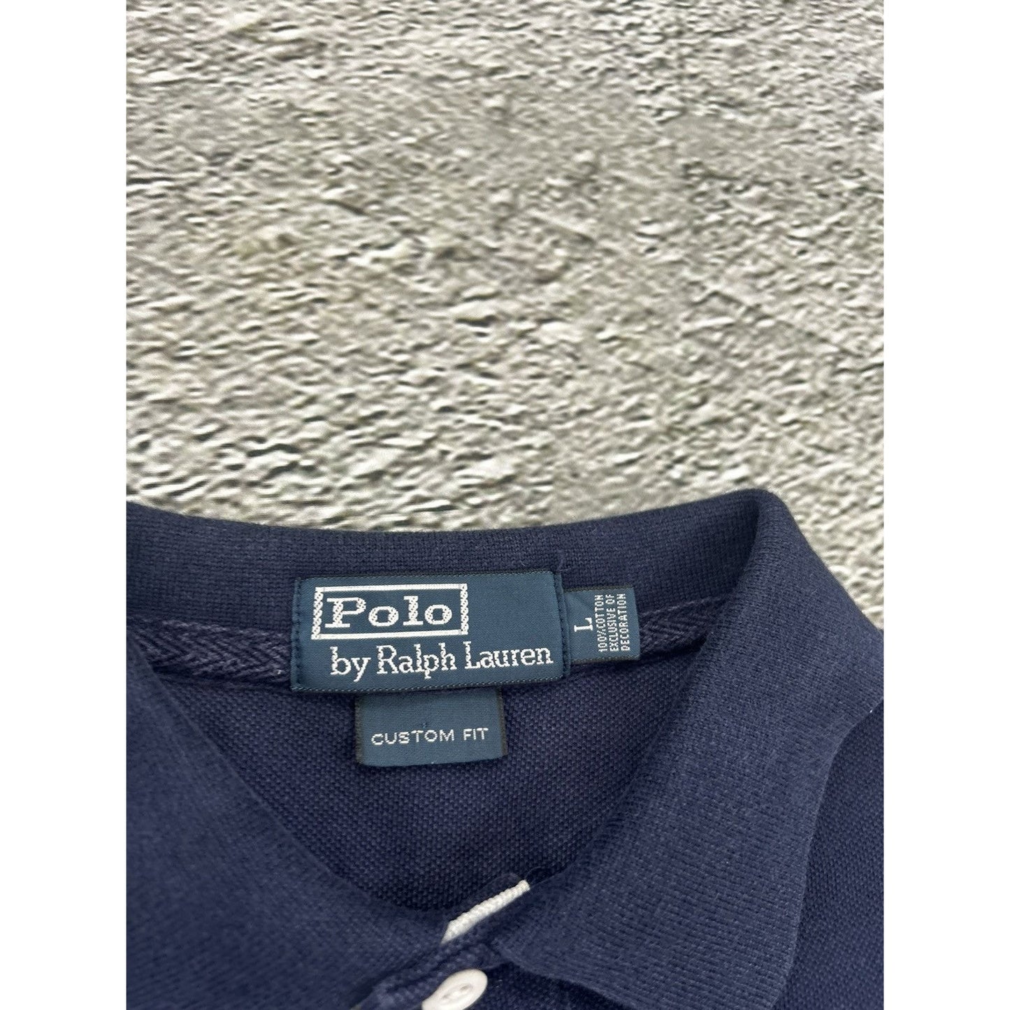 Chief Keef Polo Ralph Lauren vintage big pony navy blue